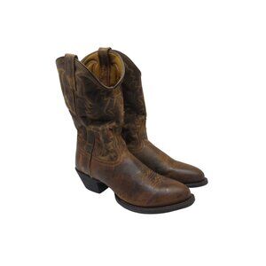 Laredo Men's 10" Birchwood Round Toe Cowboy Western Boots 68452 Brown Size 9EW
